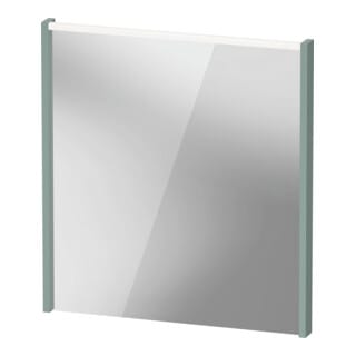 Duravit LED-Spiegel D-Code 2.0 65x70x5cm, 5 W, fjordgr. ma, Lichtf oben