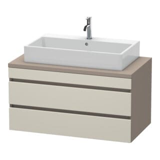 Duravit Waschtischunterschrank DuraStyle 100x54,8cm, tau/bas ma, f Kons, 2 SchKa.