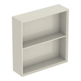 Geberit Regal 45x46,7x13,2cm, qu., s gr./lack. hochgl.