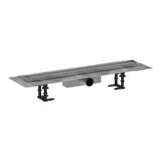 hansgrohe Duschrinne RainDrain Compact 700mm, Set, befl, f Standardinst., chr