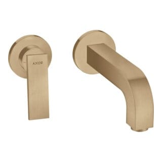 hansgrohe Fertigmontageset Axor Citterio UP-Waschtisch-Einhebelmischer, A 220mm, m Hebel, brush. bron