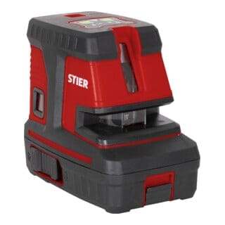 STIER Kreuzlinienlaser 150° x 130° mit 5 Lotpunkten, grün