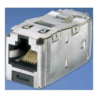 Panduit MINI-JACK Buchse Kat5E geschirmt CJS5E88TGY