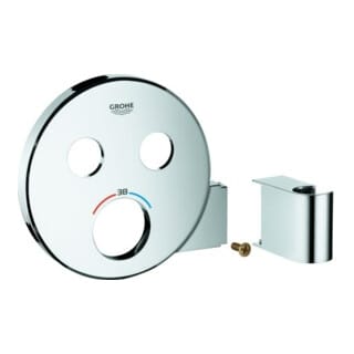 Grohe Rosette 49034 rund für SmartControl chrom