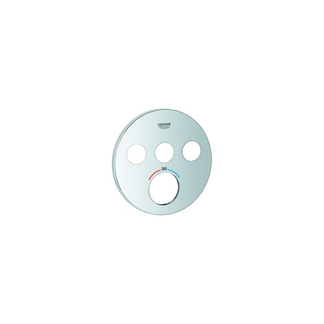 Grohe Rosette 49035 für SmartControl UP-THM rund mit 3 ASV chrom