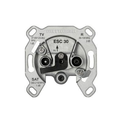Kathrein SAT-Steckdose 3-fach Einzelanschlussdose ESC 30