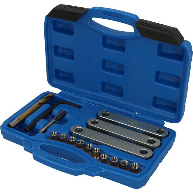Brilliant Tools Reparatursatz für Bremsgewinde, M9 x 1,25, 16-tlg