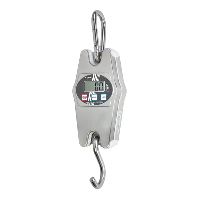Kern Hängewaage HCN 50K100IP+C kalibriert, Wägebereich 50 kg, Ablesbarkeit 100 g