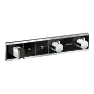 hansgrohe Fertigmontageset RainSelect UP-THM, m i. Brauseha., 2 Verbr., sw/vc
