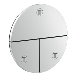 hansgrohe Absperrventil UP Axor ShowerSelect ID Fertigset 3 Verbraucher quadratisch PBC