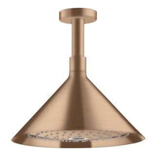 hansgrohe Kopfbrause Axor m Decke, 240mm, 2jet, brush. r gol