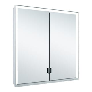 Keuco Spanplattenschraube lange Tür Royal Lumos 70x73x13cm, o Abl, WV, 2-trg., si-elox