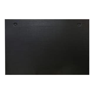STIER Schreibtischplatte 120x80cm schwarz