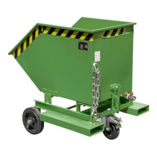 Bauer Südlohn Späne-Kastenwagen SKW-ET 250, lackiert, Resedagrün