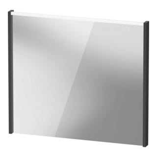 Duravit LED-Spiegel D-Code 2.0 80x70x5cm, 6 W, graph ma, Lichtfeld oben