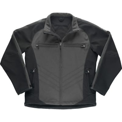 Mascot Dresden Soft Shell Jacke Größe XS, dunkelanthrazit/schwarz