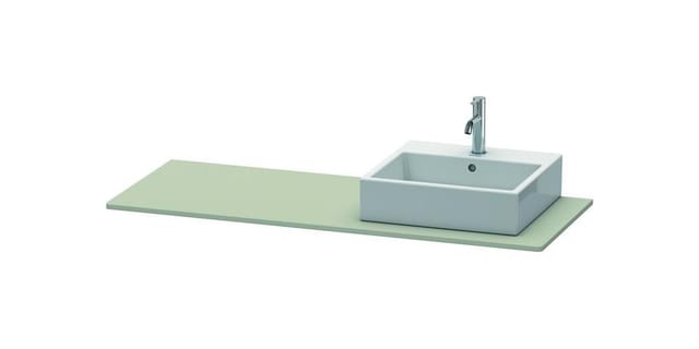 Duravit Konsole XSquare 140x55x1,6cm, m 1 AS, AS re, Tau s-matt