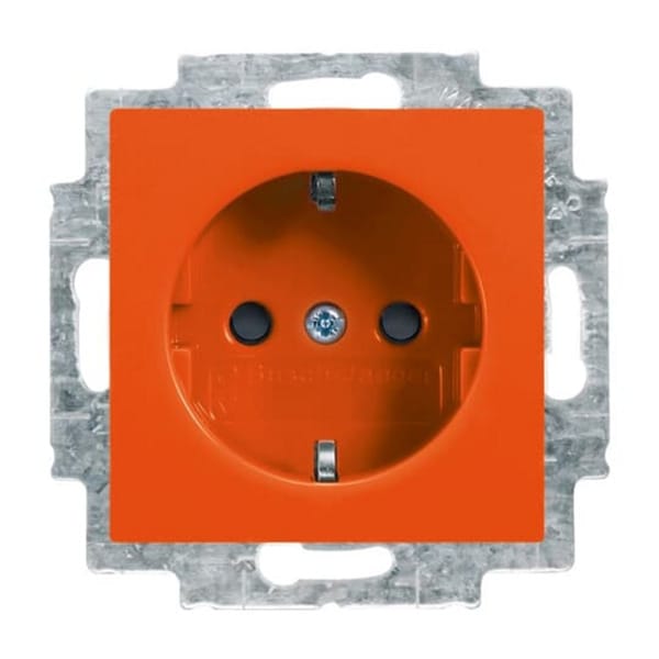 Busch-Jaeger SCHUKO Steckdosen-Einsatz orange 20 EUCB-14-914