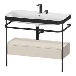 Duravit Möbelwaschtisch-Kombi Happy D.2 Plus 97,5x49cm, 2 HL, T m, m Konso, 1 Lad