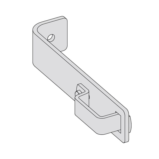 Hymer Standard-Wandhaken, Stahl, Länge 0,21 m