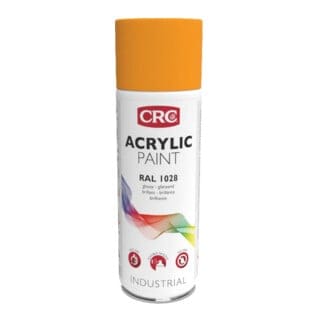 CRC Farblack Acrylic Paint melonengelb, Inhalt: 400ml