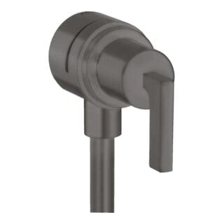 hansgrohe Absperrventil Axor Citterio Stop m Rückflussverh., Hebel, brush. bla vc