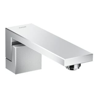 hansgrohe Wanneneinlauf Axor Edge A 190mm, Wandmont., Diamantschl., chr
