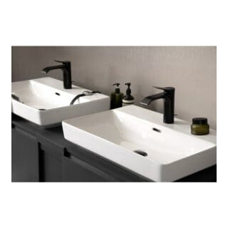 hansgrohe Waschtisch-Einhebelmischer 110 Vivenis CoolSt m Zugst.Abl.Gar., schwarz matt