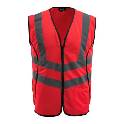Mascot Wingate Verkehrsweste Größe S, hi-vis rot
