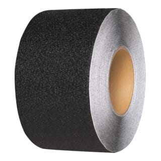 Moravia Antirutsch-Belag schwarz selbstklebend auf Rolle 100 mm x 18,3 m