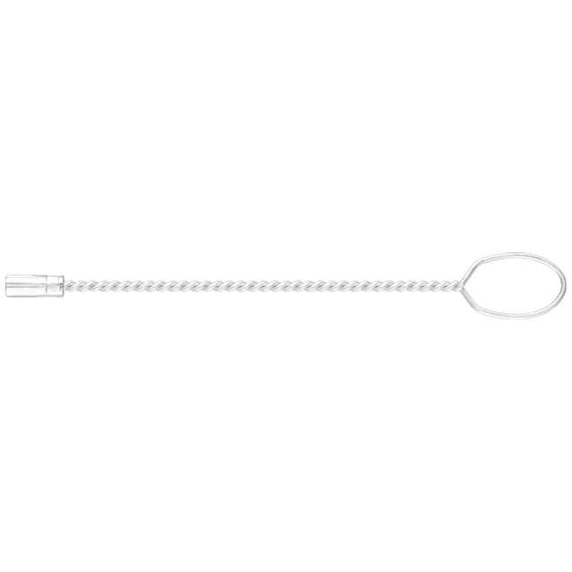 PFERD TOOLS Zubehör Drahtstiel mit Öse IBUS für Innenbürsten mit Gewinde M6 300mm lang