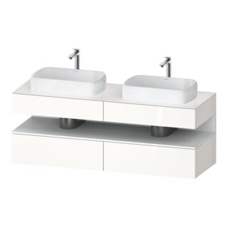 Duravit Waschtischunterschrank Qatego 160x55x60cm, w m/we g, Pl, B bs, B