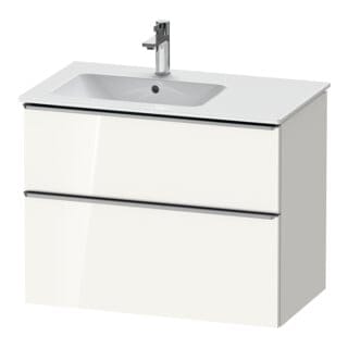 Duravit Waschtischunterschrank D-Neo 81x46,2cm, 1 Kast, B li, ES geb/we hgl