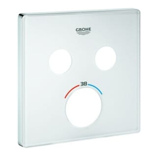 Grohe Rosette 49040 für SmartControl UP-THM eckig mit 2 ASV moon white