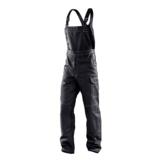 Kübler ORGANiQ Latzhose 3248 schwarz Größe 64