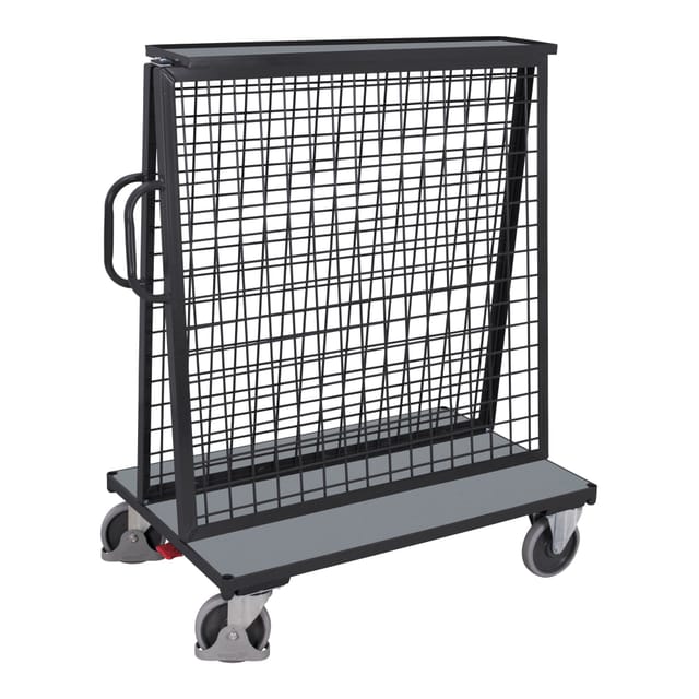 Cordes Werkstückwagen mit Ablage RAL 7016