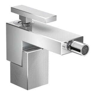 hansgrohe Bidet-Einhebelmischer Axor Edge A 149mm, Pus-Op-Abl, Diamantschl., chr