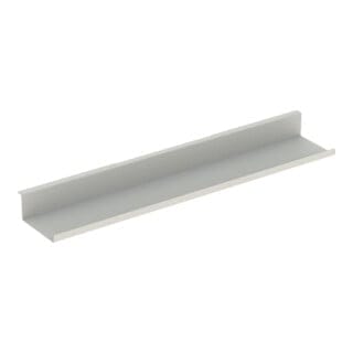 Geberit Wandablage 67,5x5,5x13cm, sa grau/pulverbesch. matt