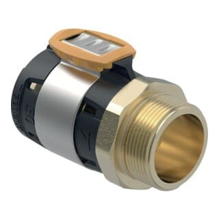 Geberit bergang FlowFit d= 50mm, R 2, mit Außengewinde