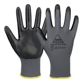 Hase Superflex Grip Montagehandschuh aus Polyester Größe 11