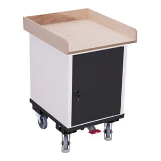 Cordes Flügeltürschrank mit 1 Ladefläche RAL 7016