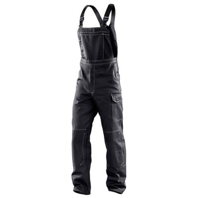 Kübler ORGANiQ Latzhose 3248 schwarz Größe 94