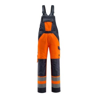 Mascot Latzhose Gosford hi-vis orange/schwarzblau Größe 68