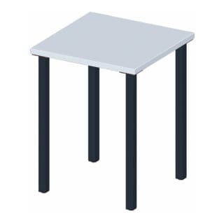 Rocholz Beistelltisch für Paketwaage SYSTEM 2000 600x600x605-875 mm