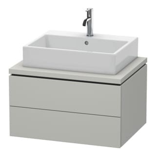 Duravit Waschtischunterschrank L-Cube 72x54,7cm, betongr ma, f Kons, 2 Schub.