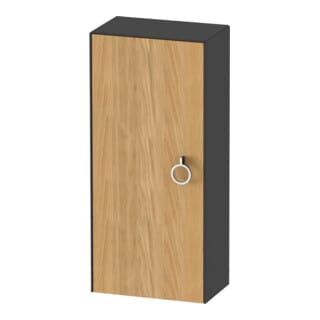 Duravit Halbhochschrank White Tulip 40x24x88cm, 1 T m G, An L, E N gra hgl