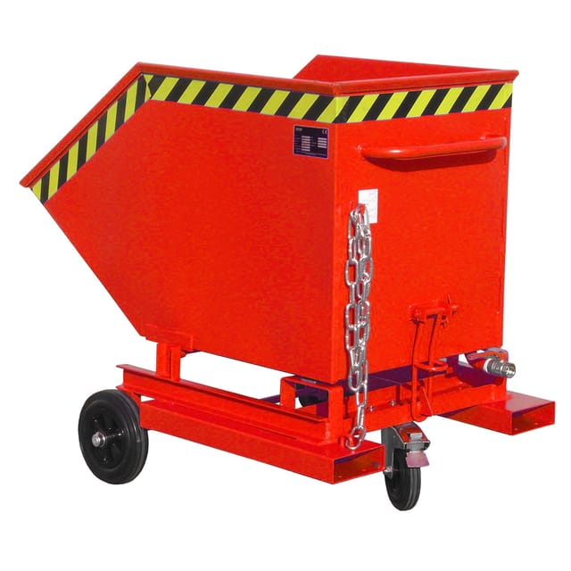 Bauer Südlohn Späne-Kastenwagen SKW-ET 400, lackiert, Feuerrot