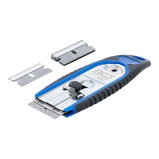 BGS Plakettenschaber 70911, 40 mm, mit 6 Schaberklingen