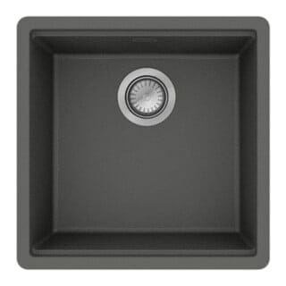 hansgrohe Einbauspüle S53 SilicaTec, 447x447mm, steingrau