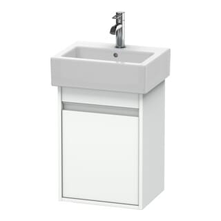 Duravit Waschtischunterschrank Ketho 40x32x55cm, wandhängend, Tür links, weiß matt